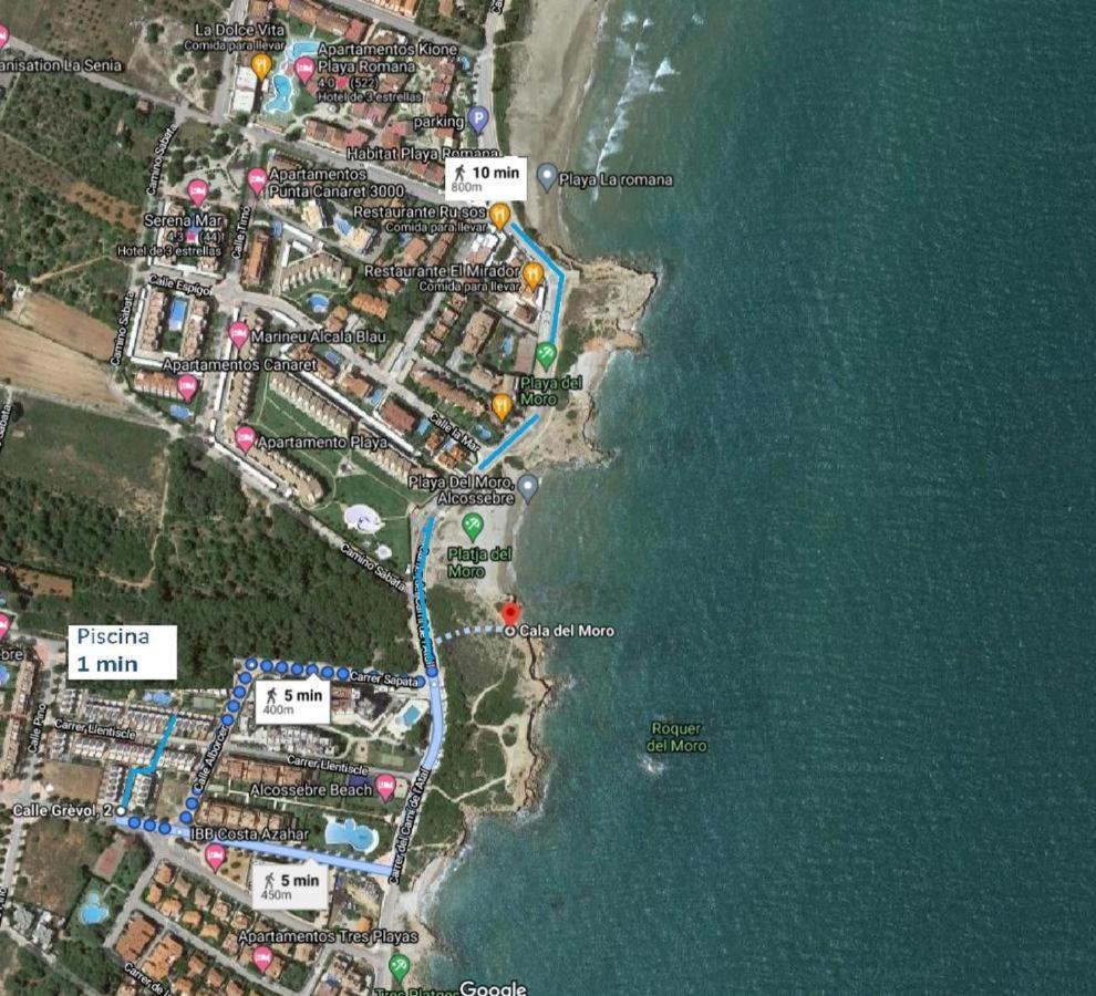 Residencial Dulcinea- Adosado Alcossebre Villa Buitenkant foto
